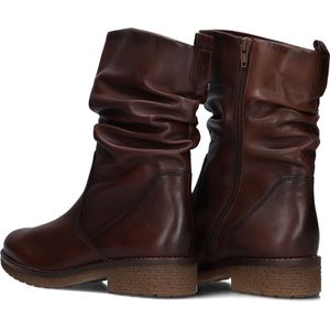 Gabor 013 Enkellaarsjes - Enkelboots met rits - Dames - Cognac - Maat 42