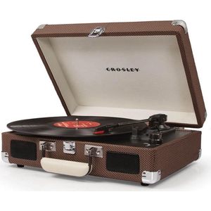 Crosley - Cruiser De Luxe - Platenspeler - Tweed - Koffermodel