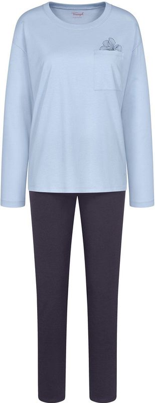 Triumph - Pyjama - Combina Blue - Lange Mouwen - Comfortabel