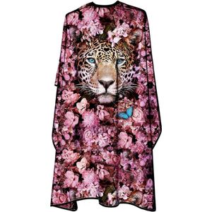 Luvetrex ® Professionele Kapperscape voor Haarontwerp en Knippen, Waterdicht en Ademend, 138 cm x 158 cm, Roze