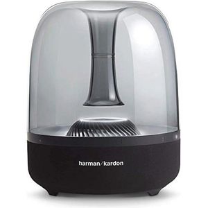 harman/kardon Aura Studio 3 - Elegant, BT draadloze luidspreker met premium design en omgevingsverlichting - zwart