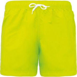 Zwemshort korte broek 'Proact' Fluorescent Geel - S