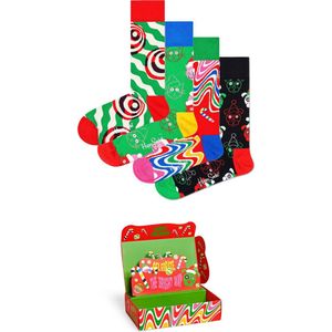 Happy Socks Psychedelic Candy Cane Socks Giftbox - Maat 41-46