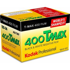 Kodak T-MAX 400 Film - ISO 400 - 36 Opnames - Zwart/Wit