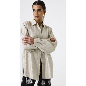 GARCIA - Effen Blouse - Geel - Lange Mouw