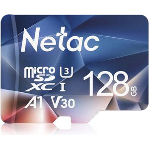 128GB MicroSDHC Geheugenkaart met hoge snelheid - 4K Video-opname en uitgebreide compatibiliteit