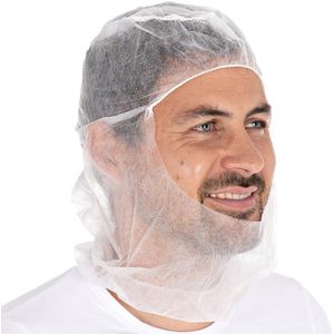 HYGOSTAR hoofdkappen PP-vlies wit, eenheidsmaat
