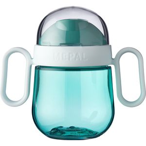 Mepal Mio antilekbeker 2.0 – 200 ml – Makkelijk vast te houden – Kinderservies – Deep Turquoise