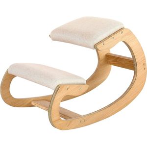 Ergonomische Kniestoel voor Gezonde Zithouding en Meditatie - Verstelbare Stoel met Orthopedisch Design - Comfortabele Rugleuning en Duurzame Constructie - In Hoogte Verstelbaar - Geschikt voor Dagelijks Gebruik en Yoga