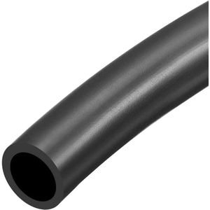 Allecto plus - Rubberen Smeerolieslang 10 mm ID x 14 mm OD - 6,5 ft - Zwart - Waterslang