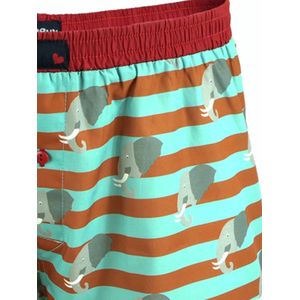 UNABUX - Boxershorts - Groen - Flying Falcon - 2 Pack