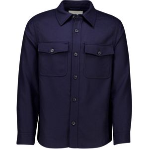 Gant - Overshirt - Donkerblauw - Normale Fit