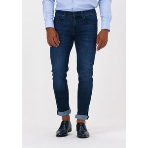 7 for all Mankind Heren Slim Fit Jeans Slimmy Tapered Luxe Performanc Blauw - Maat 29