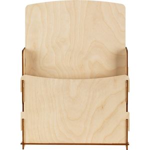 Folderhouder A4 staand „Nerine” │ houten folderdisplay