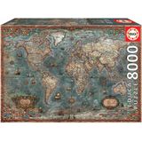 Educa Historical World Map (8000)