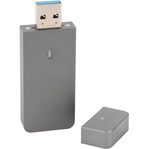 Allecto Plus - Compacte M.2 NVMe SSD-behuizing USB3.2 Gen2 10Gbps voor Zakenmensen en DIY-gamers - Externe Adapter - 4K-video-editors - USB A - Solide State Drive - M Key 2230 Cleanup.