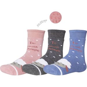 iN ControL 3pack thermo antislip socks Maat 27-30
