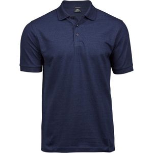 Tee Jays Heren Luxe Stretch Short Sleeve Polo Shirt (Denim)