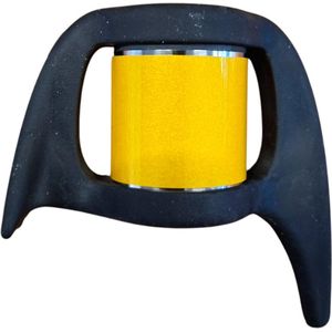 Set van 2 stuks - Wandelstok houder & Elleboogkruk houder – Geel - Handige wandelstok steun | Kruk ophanghaak | Hulpmiddel voor ouderen