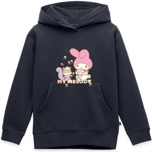 My Melody Plukt Hartbloemen Met Risu Premium Hoodie Kinderen