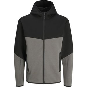 Jack & Jones JCOFUSION BLOCKING SWEAT ZIP HOOD 2XL