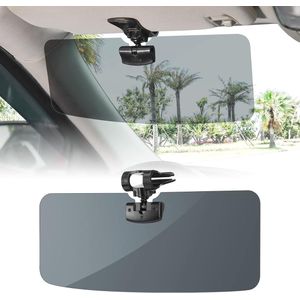 Autozonneklep, verlenging, voorruit-zonwering, bescherming tegen verblinding en uv-straling, gepolariseerde zonneklep voor auto, SUV