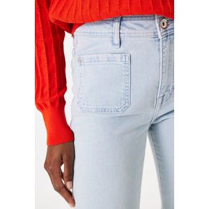 GARCIA O40116 Dames Flared Fit Jeans Blauw - Maat W29 X L32