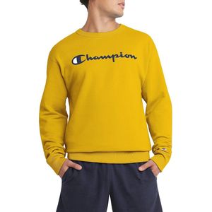 Fleece Crew Pullover Trui voor Heren - Comfortabele en Sportieve Look
