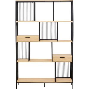 Bookshelf Bologna nature 200x125cm Kare Design