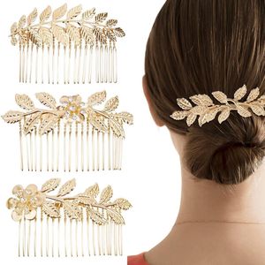 Set van 3 gouden kammen - ideaal voor alle haartypes - premium kwaliteit