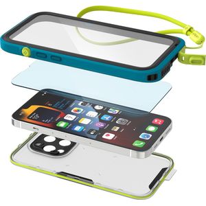 Apple iPhone 13 Pro Max Hoesje - Catalyst - Total Protection Serie - Hard Kunststof Backcover - Blauw - Hoesje Geschikt Voor Apple iPhone 13 Pro Max