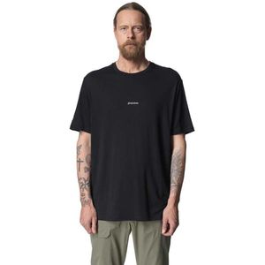 Houdini Tree Message T-shirt Met Korte Mouwen Zwart M Man