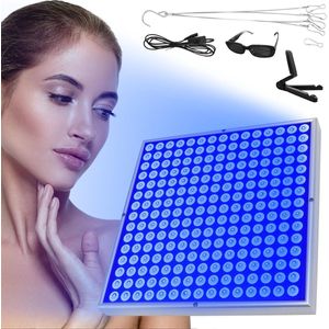 Unyqoos® Draagbare gezichts- en lichaamsbruiner met 225 LED's en verstelbare standaard