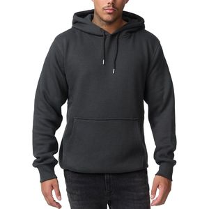 Smith & Solo Hoodie Heren - Sweatshirt Heren Met Capuchon - Katoen - Antraciet S