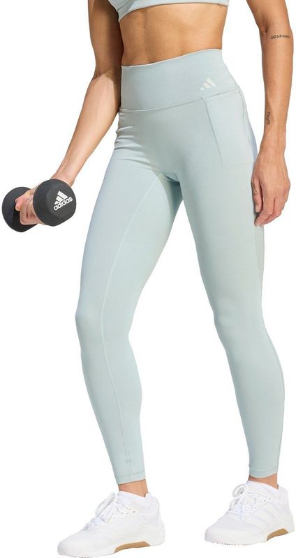 adidas Mujer Optime Workout Full Length Leggings, Wonder Sage, XS