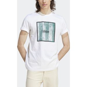adidas Sportswear Tiro Box Graphic T-shirt - Heren - Wit- S