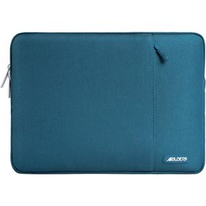 Selwo™ beschermhoes/etui voor laptop of notebook, van polyester, waterafstotend, verticaal georiënteerde stijl, Deep Teal 13-13,3 inch (33 -33,8 cm)