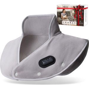 Warmtekussen Oplaadbaar - Elektrisch Warmtekussen - Draadloos Warmtekussen - Herlaadbaar - Verwarmd Kussen - Warmtekussen Rug - Warmtekussen Nek - Pijnverlichting - Comfort & Ontspanning