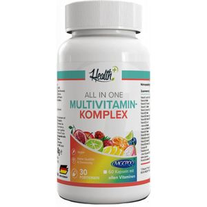 Zec+ Health+ All In One Multivitamin-Complex (60) Unflavoured - Vitaminen, mineralen & gezondheid - Vitaminen