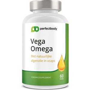 PerfectBody Vega Omega - 1000 Mg Pure Algenolie (DHA 300 & EPA 150)