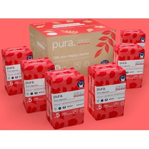 Pura Nappy Pants Maat 5 - 120 Luierbroekjes Maandbox