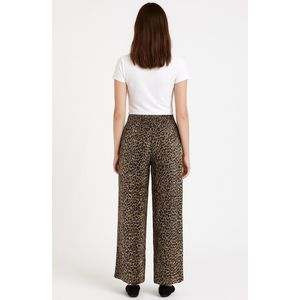 Wijde Damesbroek - Luipaardprint - Elegant Fit M/L