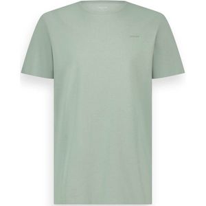 LEBASQ - The Baker - T shirt - Met Korte mouw - Sage - Groen - XXL - biologisch katoen - 3D Print