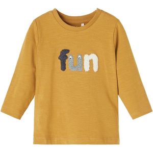 Name it Jongens Newborn Tshirt Lennart Cumin - 56