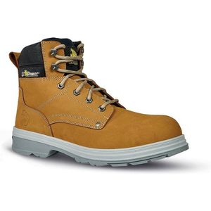 U-Power - Taxi - Veiligheidsschoenen - Zwart - Nubuckleer - S3 SRC