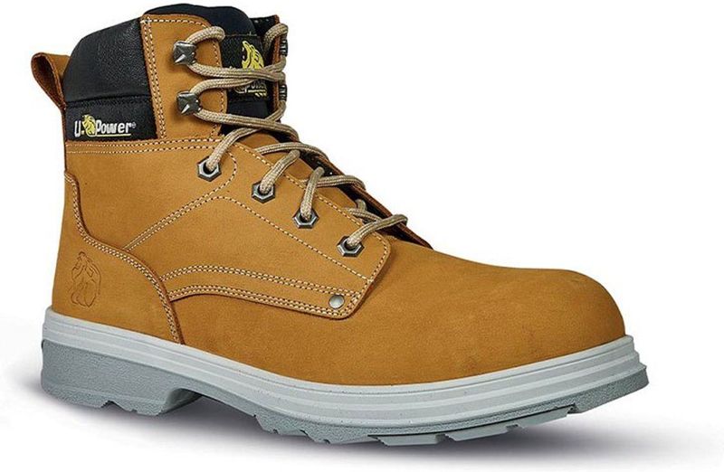 U-Power - Taxi - Veiligheidsschoenen - Zwart - Nubuckleer - S3 SRC