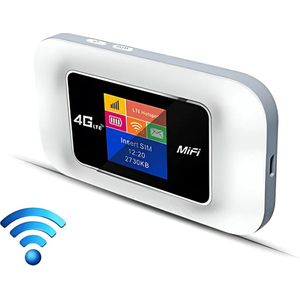Mifi Router - Draadloze Wifi-oplossing - 4G/5G - Voor Tot 10 Apparaten - Compact