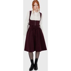 Killstar Violet's Ballard Underbust Corset Dames Korset - paars - L