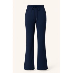 ANN GISSY Travelstof Broek Blauw – Damesbroek met Aantrekkoord & Zakken – Type 1501 – XS t/m XXL