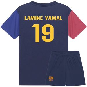 FC Barcelona - Voetbaltenue - Blauw-Rood - Lamine Yamal - Shirt en Broekje - Kinderen